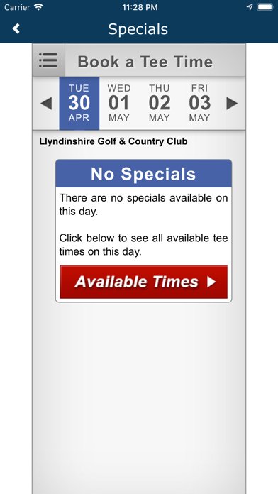 Screenshot #3 pour Llyndinshire Golf Club