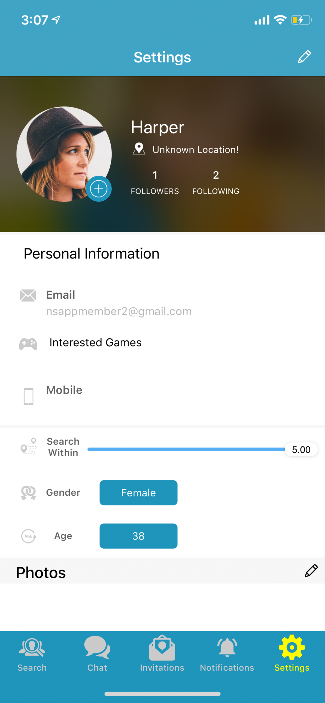 Friendzbet screenshot 3