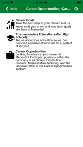 Menards® Careers screenshot