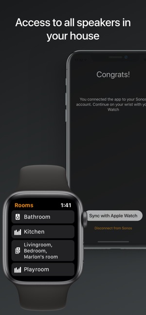 sonos apple watch