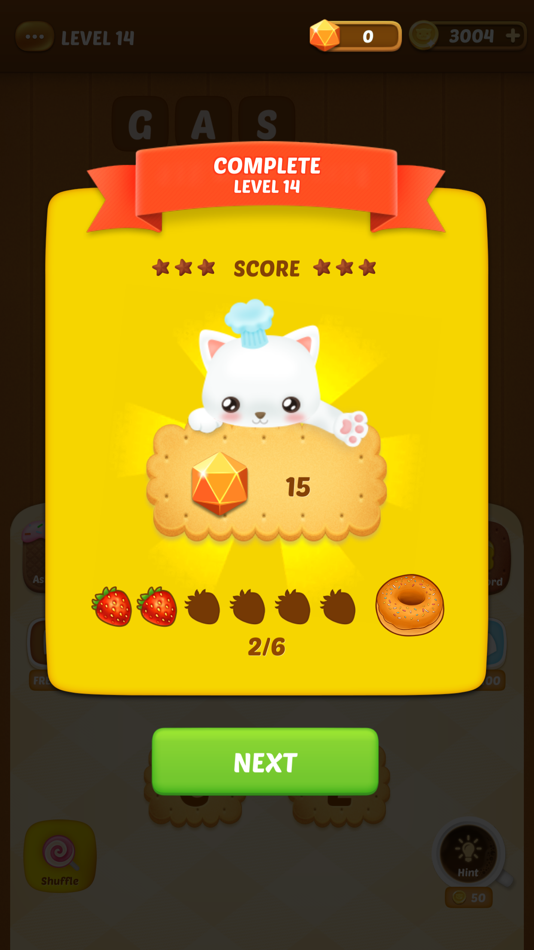 #4. Word Connect Cookies (iOS) 由: RuiQing Software Technology Beijing Inc.