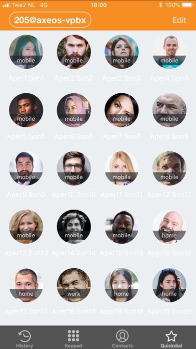 Axeos Phone Screenshot