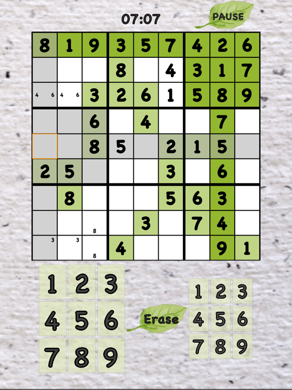 Screenshot #5 pour Green Sudoku