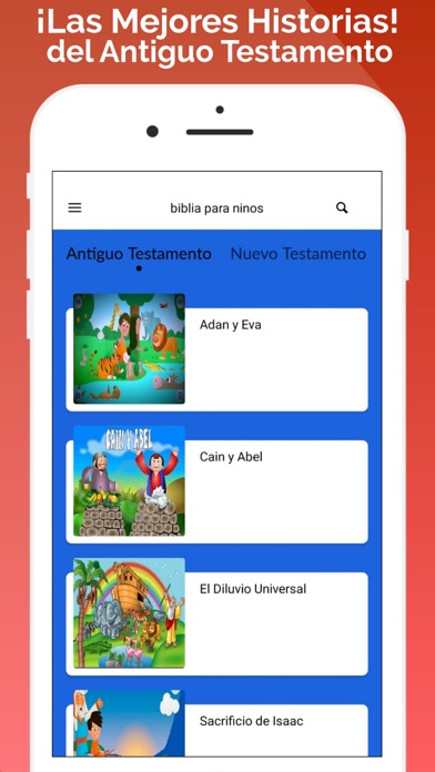 Screenshot #1 pour Mejores Historias de la Biblia