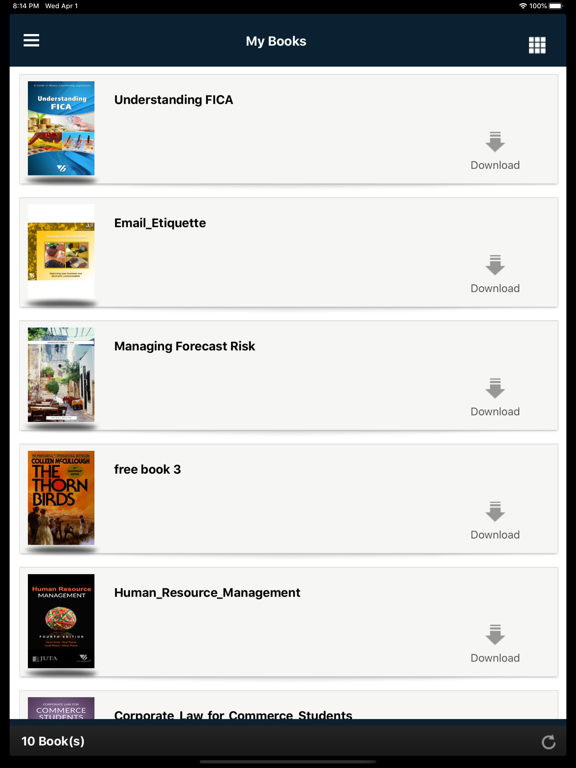 Screenshot #4 pour Virtual Books