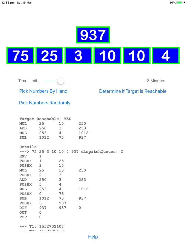 #4. NumbersJam (iOS) 由: Pretty-Function