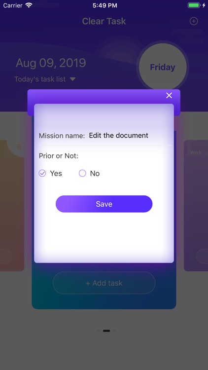 Clear Task-Done Efficiently