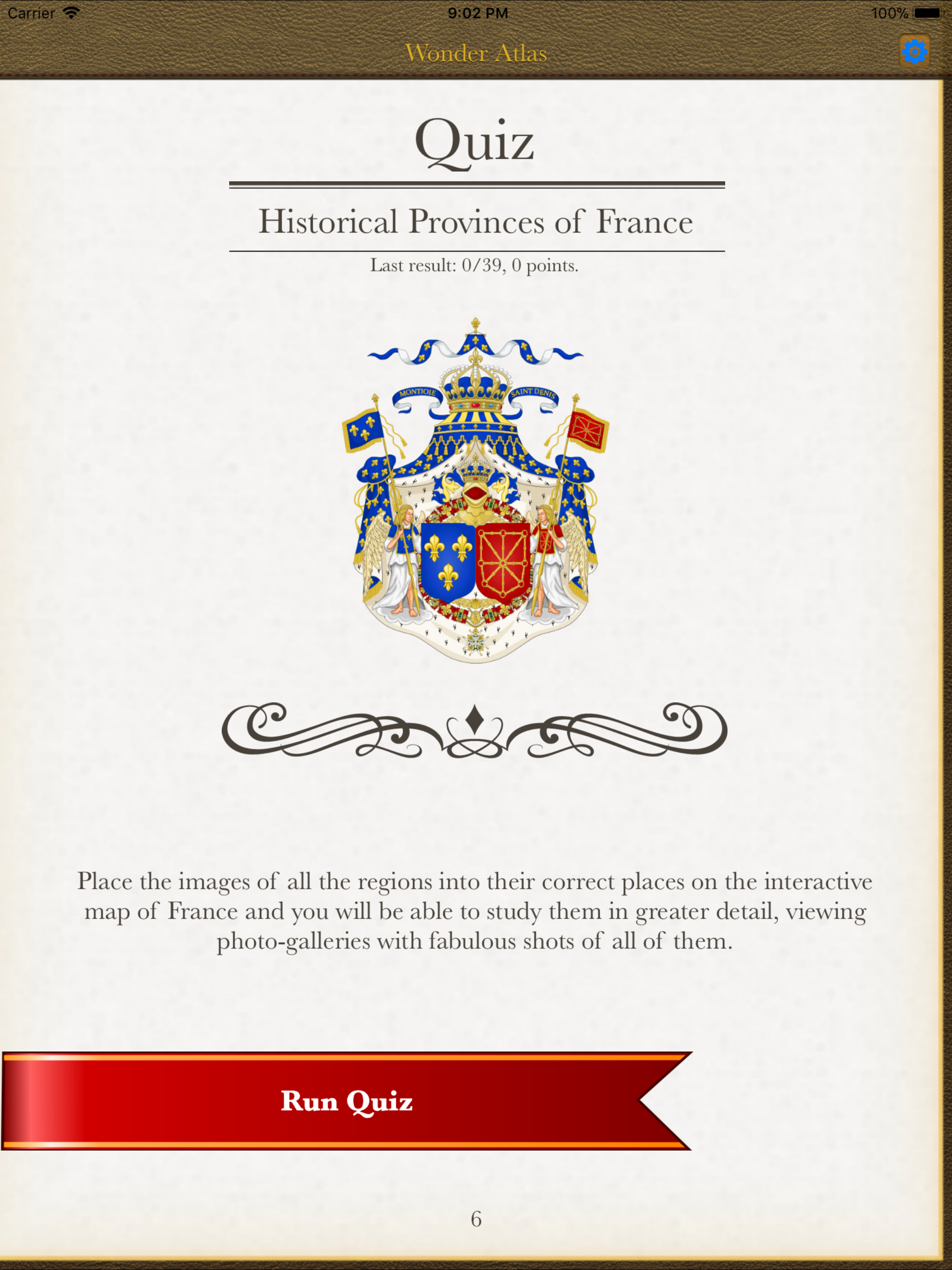 France. The Wonder Atlas Quiz