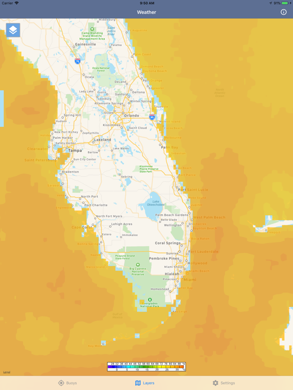 Ocean Water Temperature screenshot 3