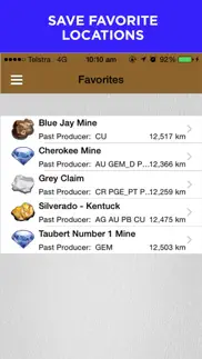 digger's map: find minerals iphone screenshot 3