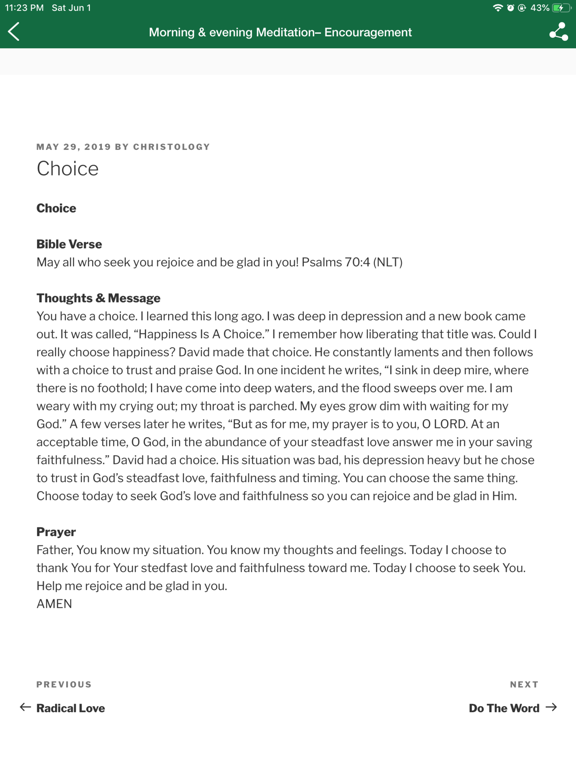 Screenshot #6 pour Meditation - Morning & Evening