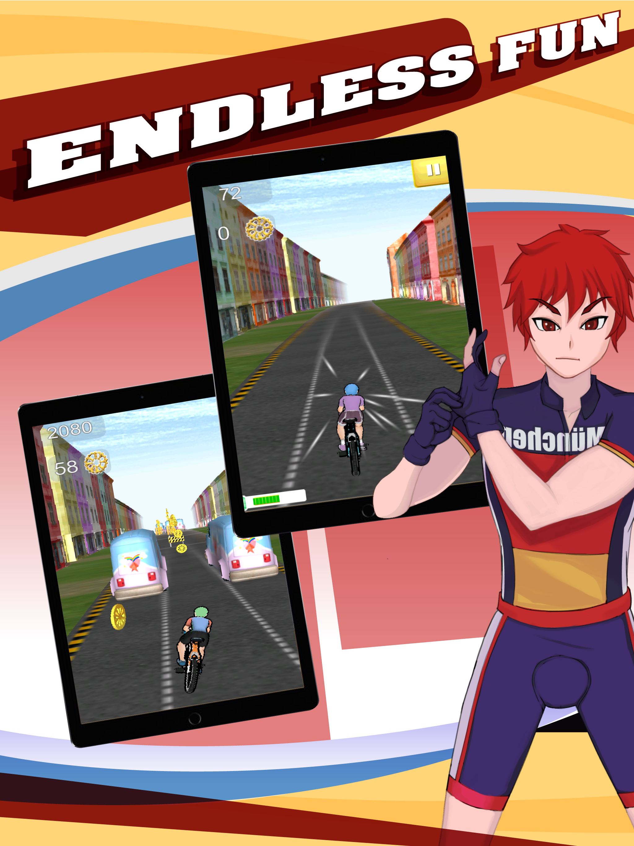 Bike ME:Extreme 3D Biking Game screenshot 9