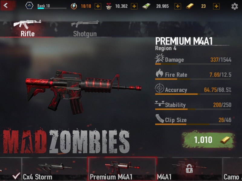 MAD ZOMBIES: Sniper Shooting official gameplay screenshot 2