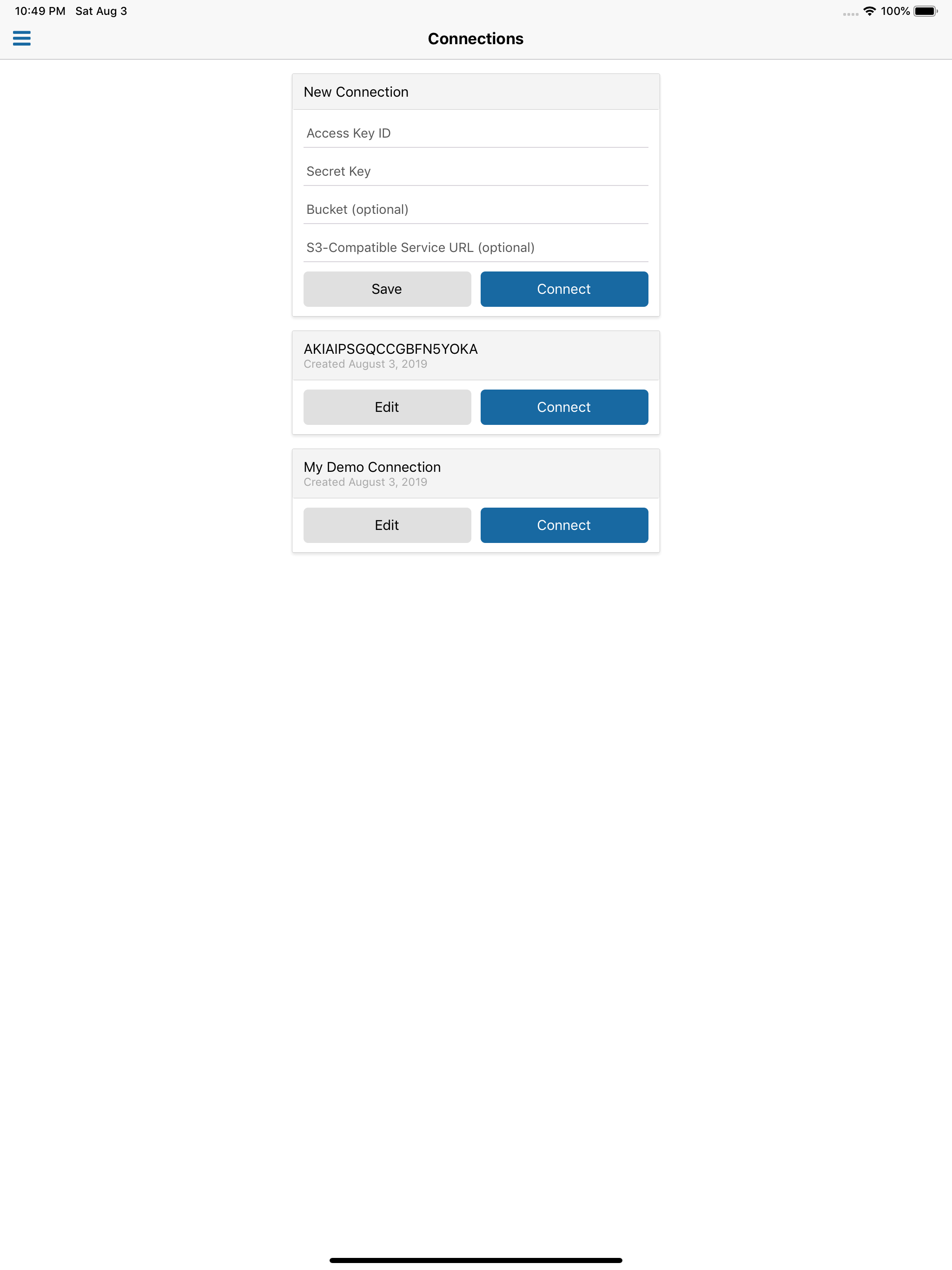 AWS S3 Manager screenshot 8