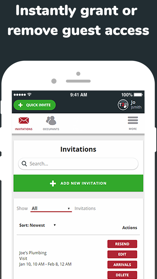 #4. Tap2Open Dashboard (iOS) Podle: Tap2Open