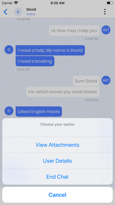 Screenshot #3 pour Kuberchat