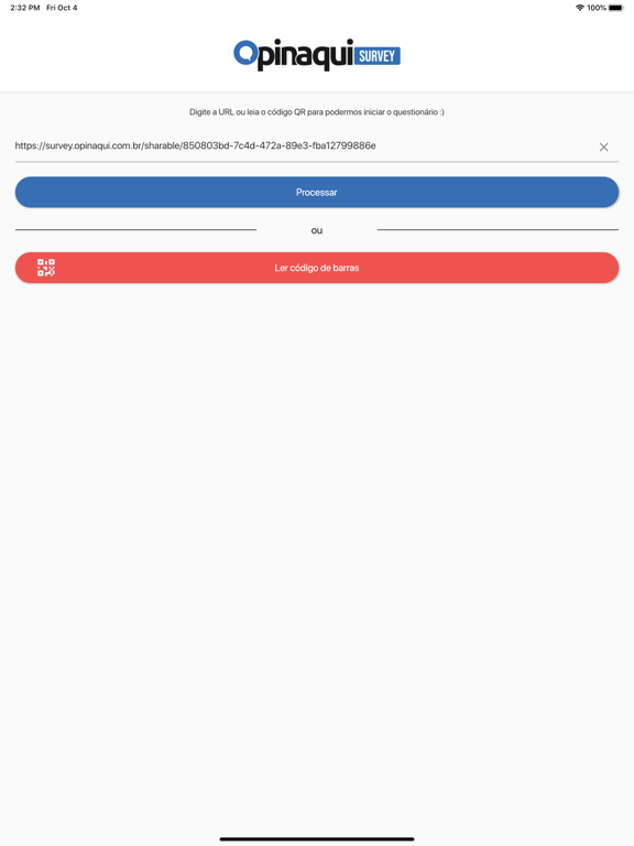 Opinaqui Survey iPad screenshot 2 - Business app