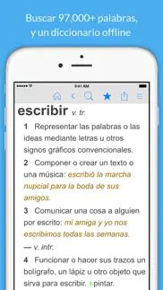 diccionario español. iphone screenshot 1