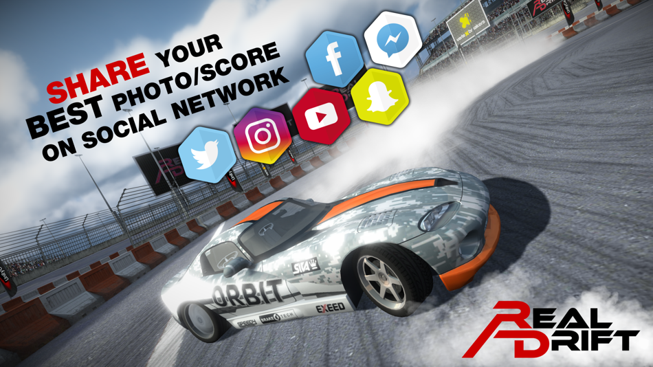 #7. Real Drift Car Racing Lite (iOS) 由: Real Games SRLS