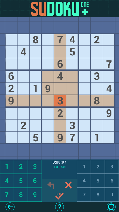 Sudoku one +  Easy to expertのおすすめ画像4