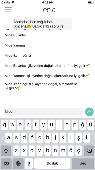 Lenia - Sağlık Chatbotu screenshot 4