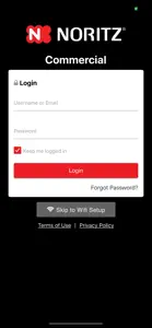 Noritz Commercial WIFI screenshot #1 for iPhone