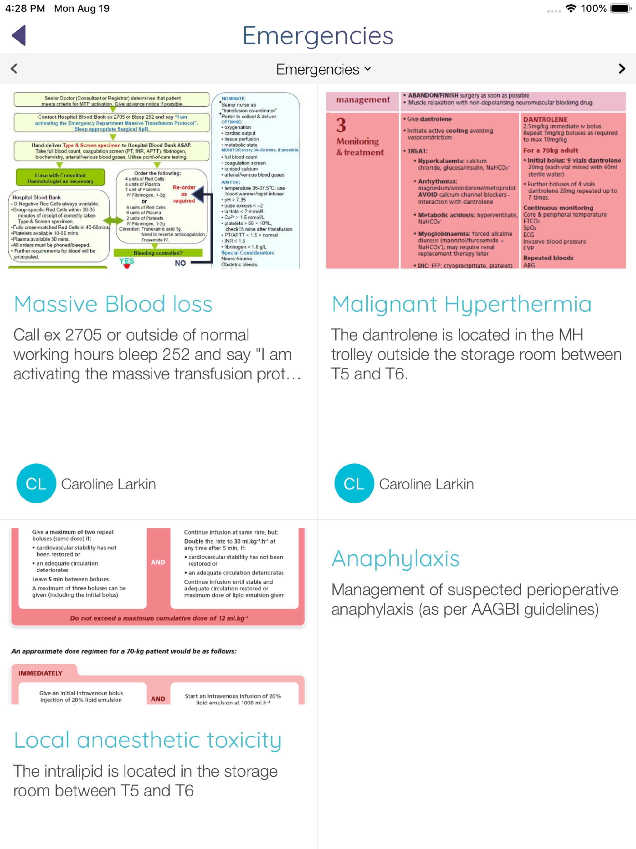 Beaumont Anaesthesia NCHD screenshot 9