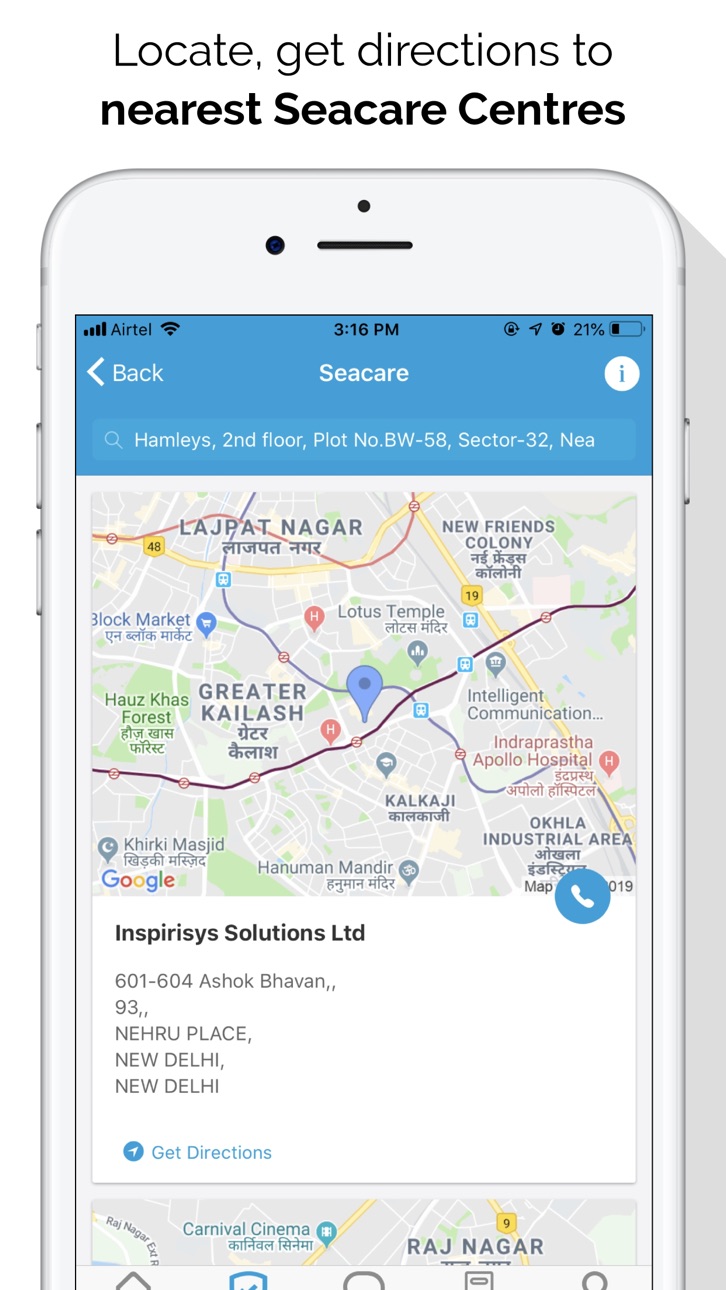 iPhone screenshot