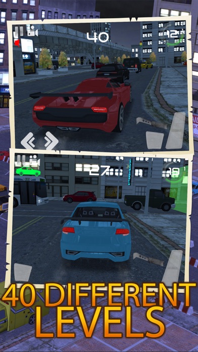 Sport Car Traffic Parking Screenshot