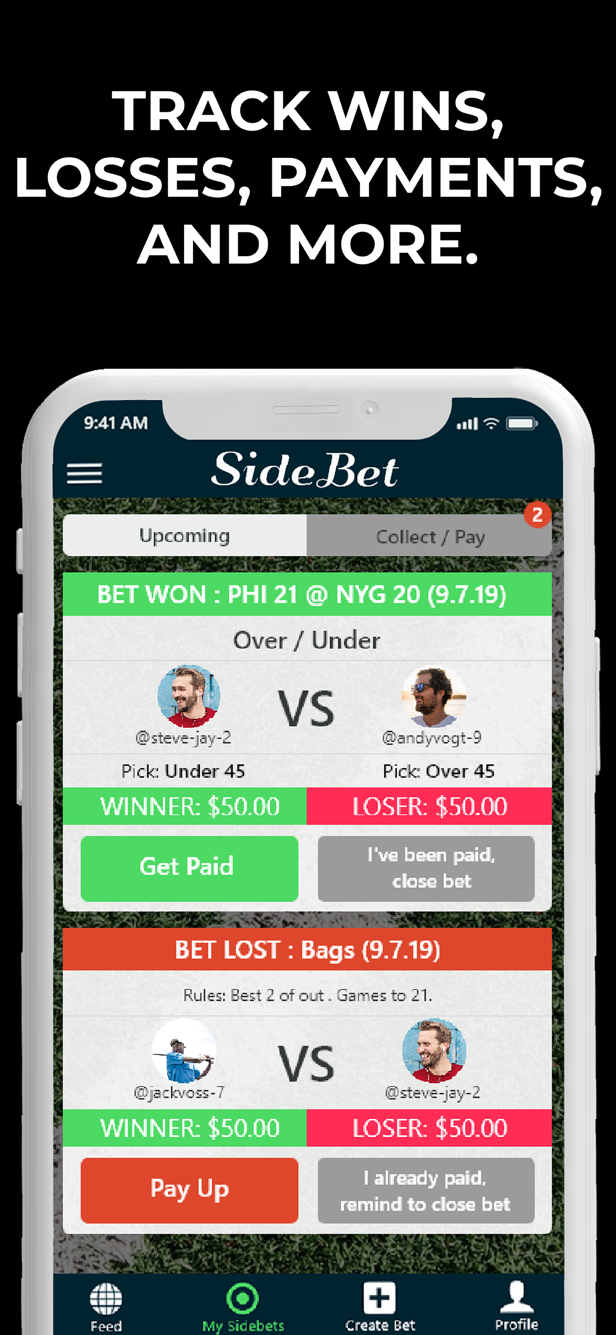 SideBet | Who Wants Action?