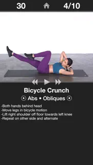 daily ab workout - abs trainer iphone screenshot 1