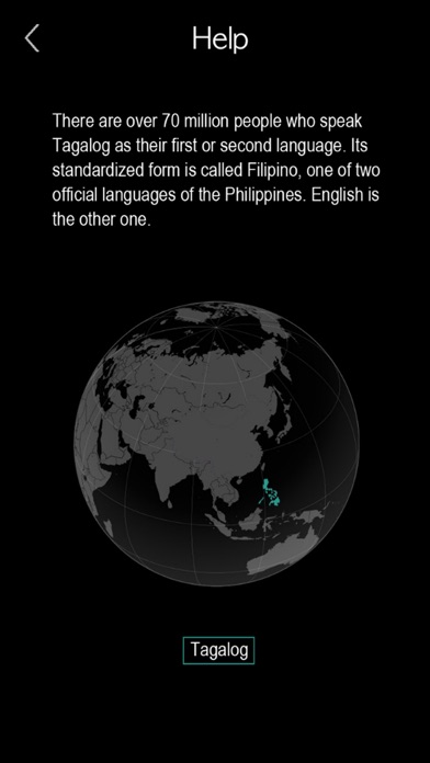 Tagalog Language - Filipino Screenshot