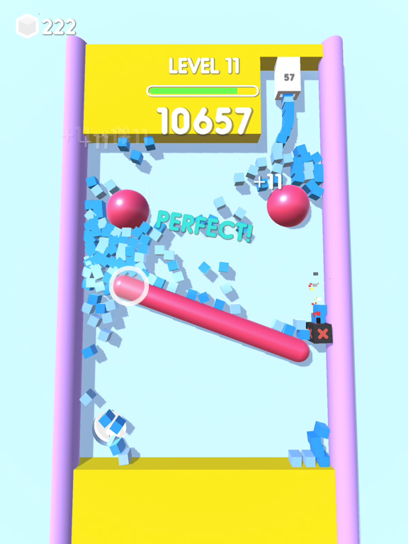 Screenshot #4 pour Sweepy Cubes
