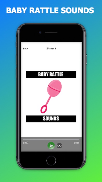 Screenshot #1 pour Baby Rattle Sound Effects