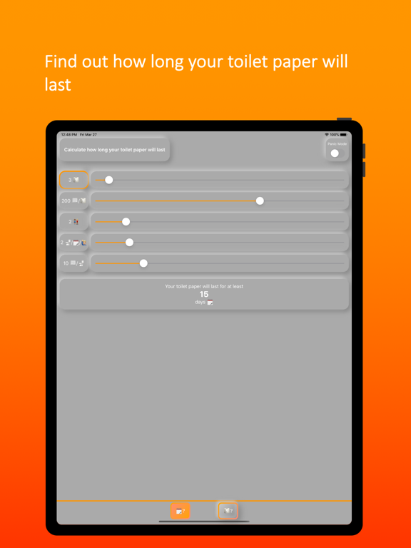 Screenshot #4 pour Toilet Paper Calculation