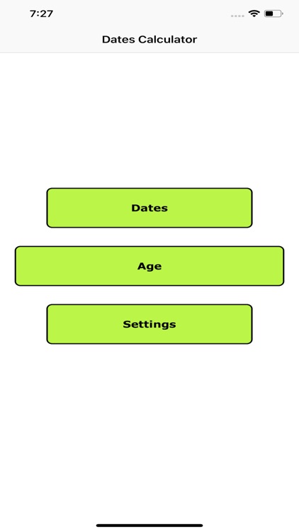 Dates Calculator