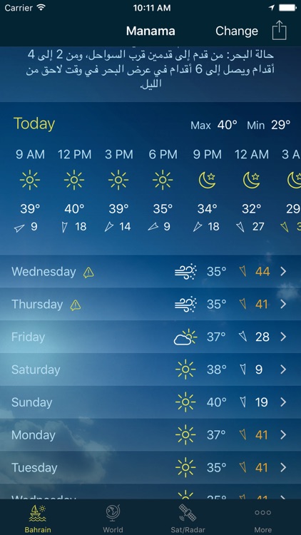 Bahrain Weather