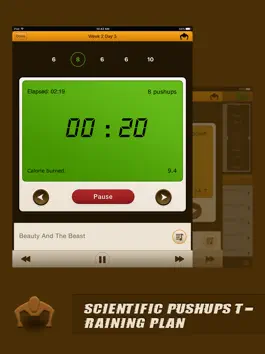 Game screenshot Pushups Coach Pro for iPad apk