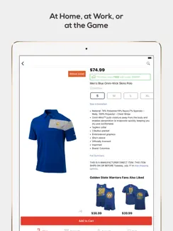 Fanatics NBA Shop iPad image 4
