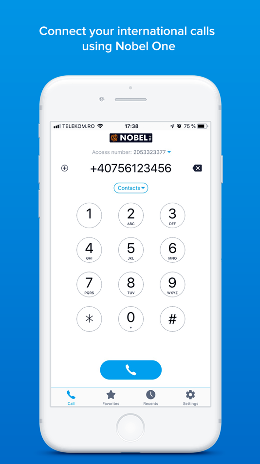 #1. Nobel One Dialer (iOS) 由: Nobel Ltd.