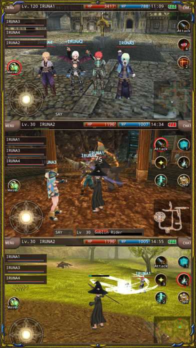 RPG IRUNA Online MMORPG Screenshot