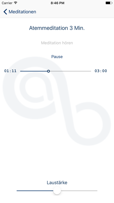 Achtsamkeitsmeditationen Screenshot