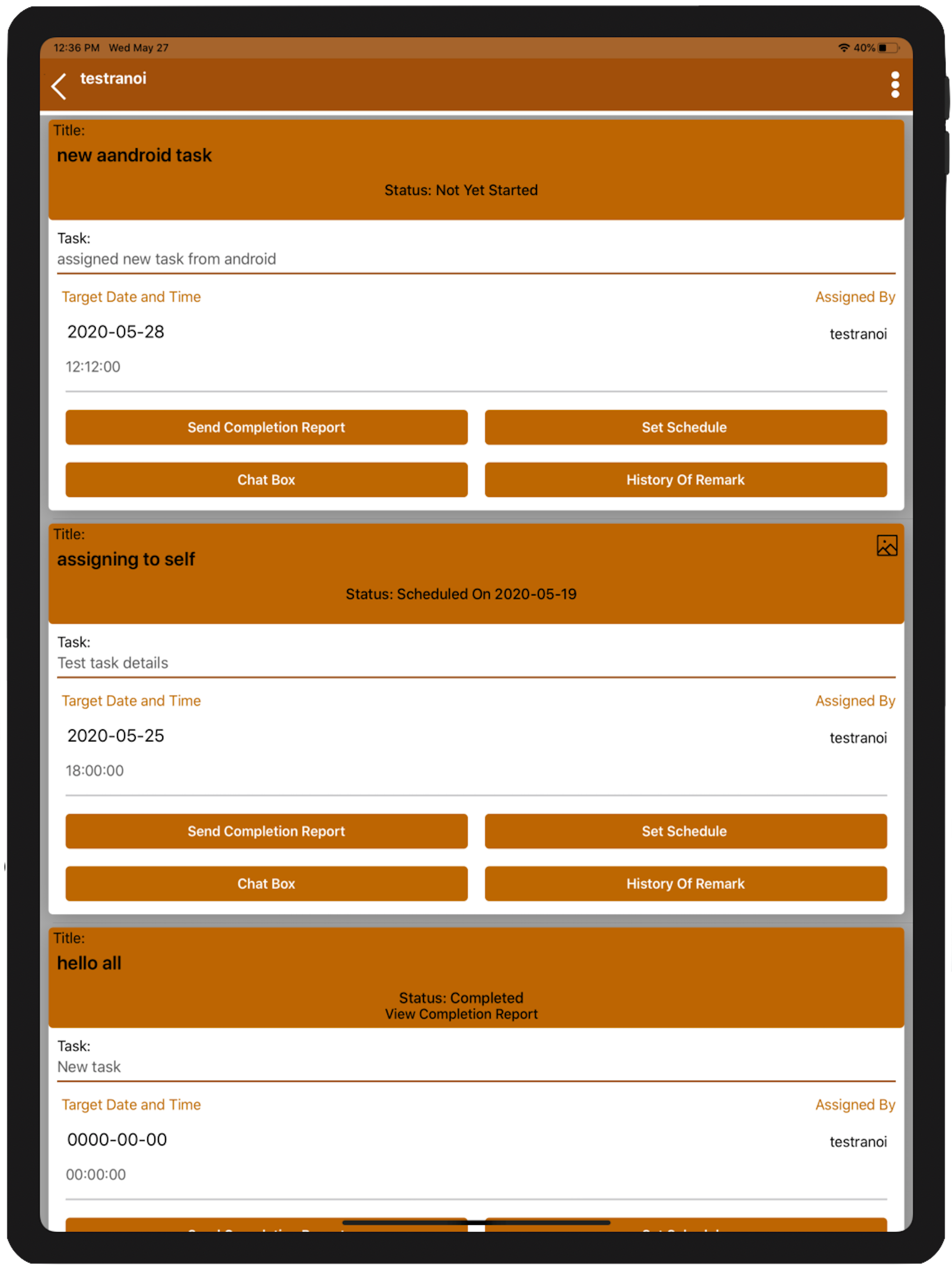 Task Management App screenshot 4