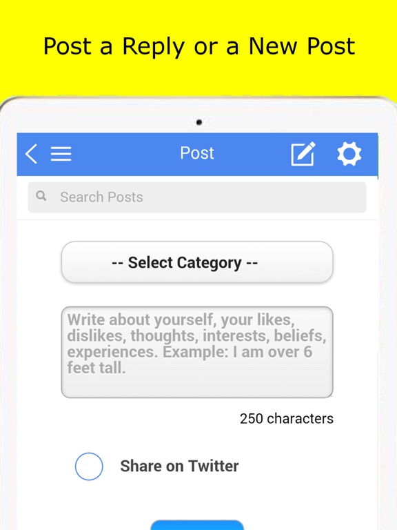 Me We Too iPad screenshot 4 - Social Networking app