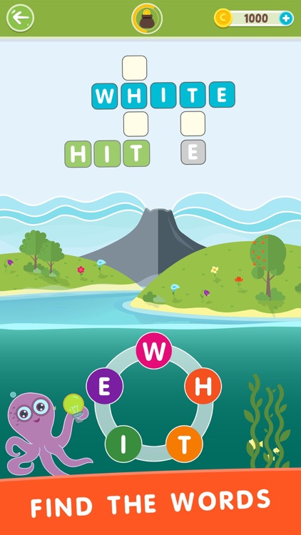 Crossword out of the words