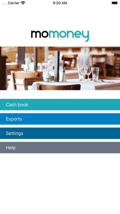 Screenshot #1 pour MoMoney - Your Cashbook App