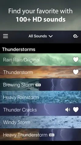 Game screenshot Rain Rain Sleep Sounds mod apk