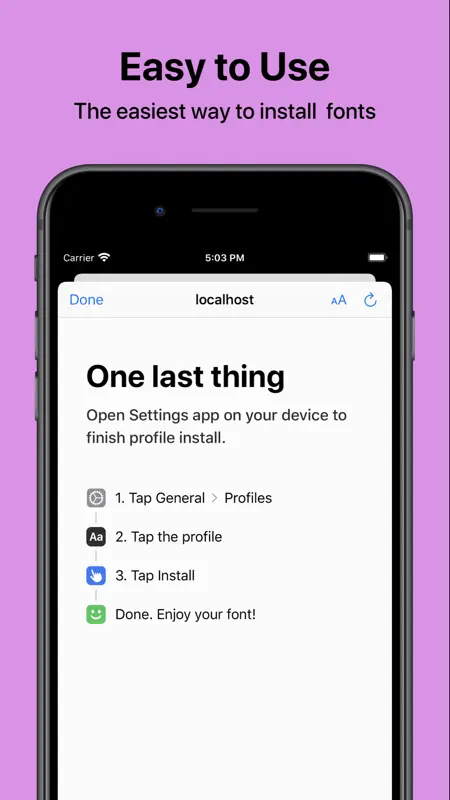 RightFont: Install Any Font screenshot 5 of 6