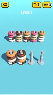 donut stack puzzle iphone screenshot 4
