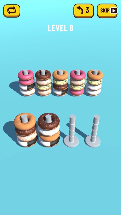 Donut Stack Puzzle screenshot-3
